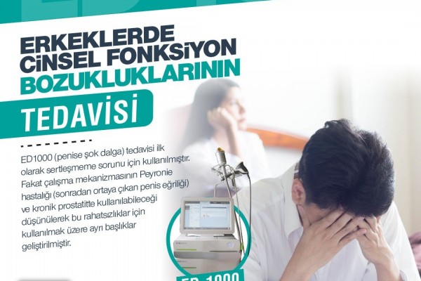 Erkeklerde Cinsel Fonksiyon Bozukluğu Tedavisi